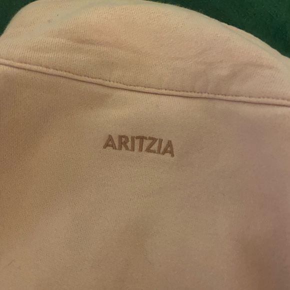 Aritzia Boyfriend Quarter Zip - Picture 3 of 4